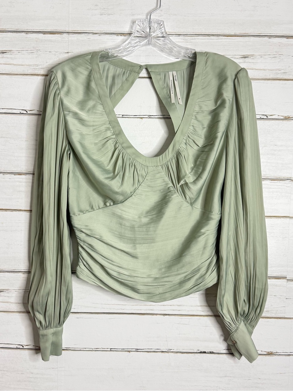 Anthropologie Blouson-Sleeve Blouse